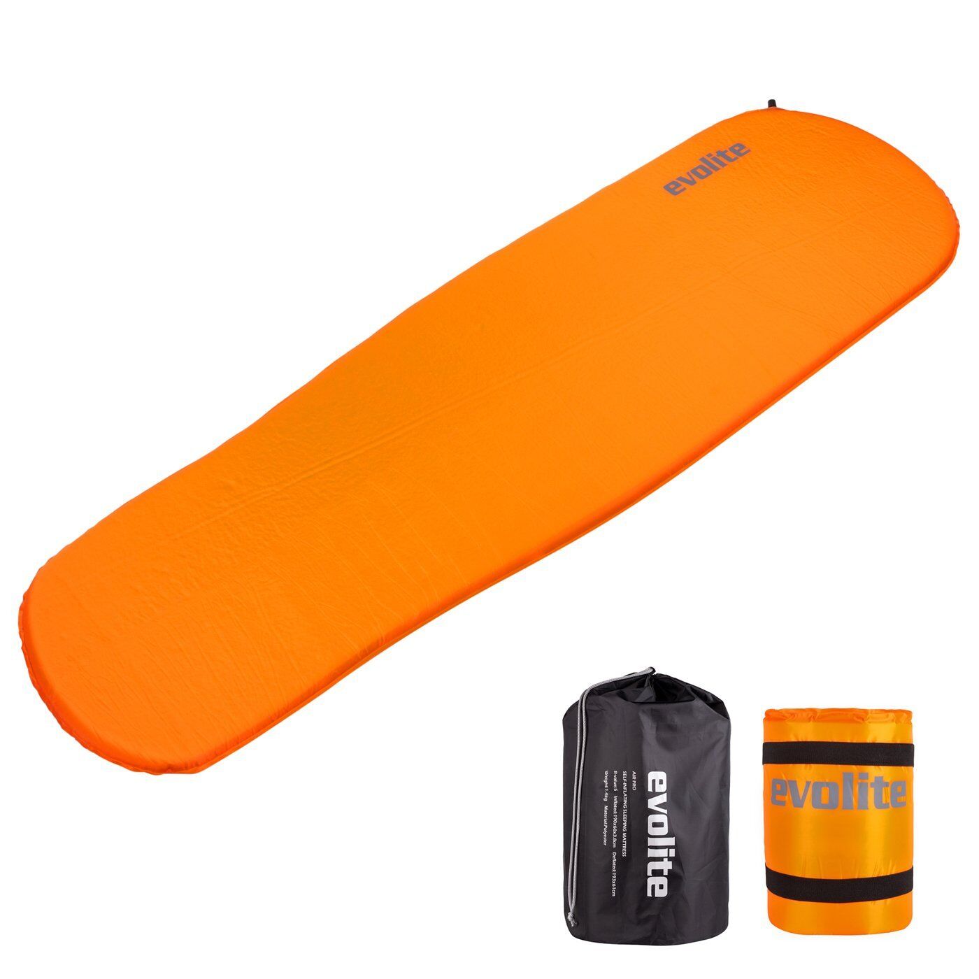 Evolite Luno 3.8 cm Şişme Mat - Turuncu