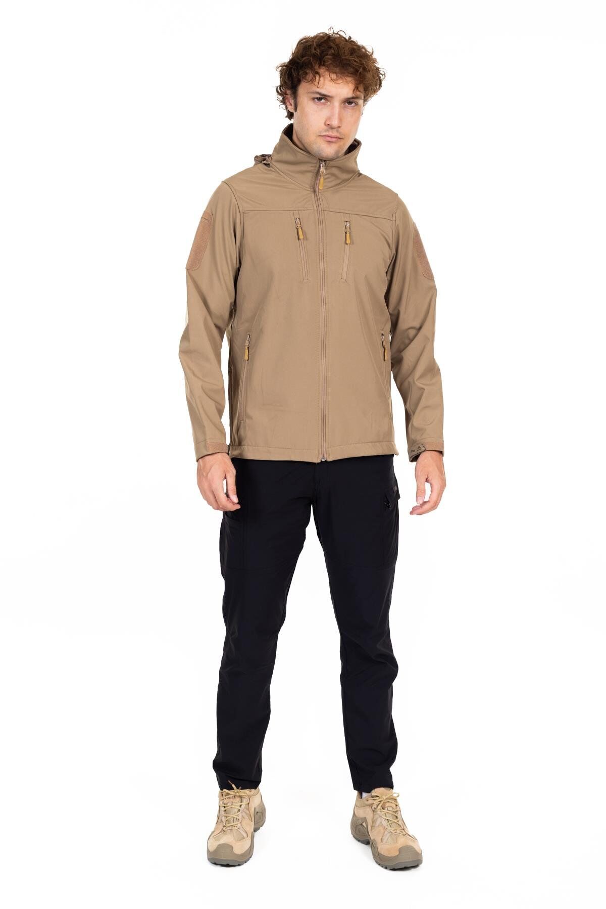 AKN 01 TAKTİK SOFTSHELL MONT BEJ