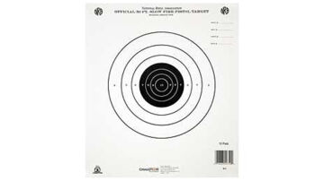 15M ZAMANLI YAVAŞ ATIŞ HEDEF KAĞIDI