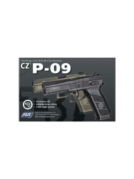 ASG CZ P09 Duty Blowback Airsoft Tabanca Çöl