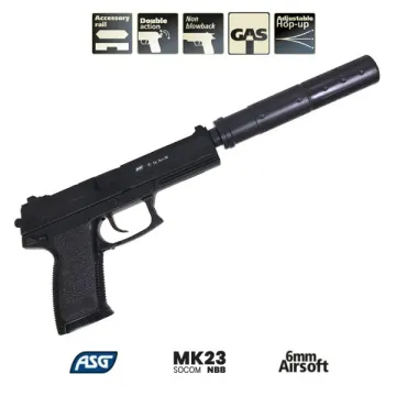 ASG Tokyo Marui Socom MK23 Susturuculu Airsoft Tabanca