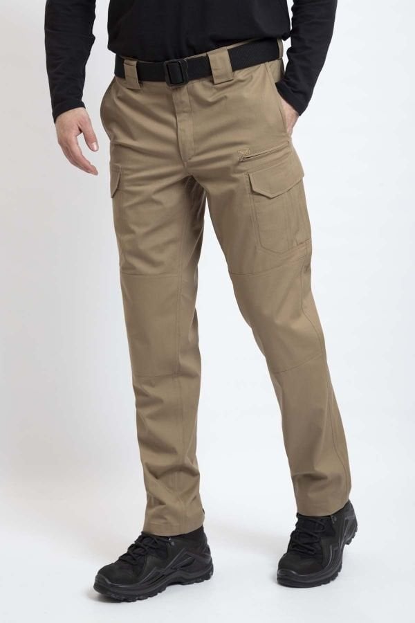 Taktik Kargo Pantolon Erkek Terletmez Dayanıklı 4 Mevsim Koyu Bej