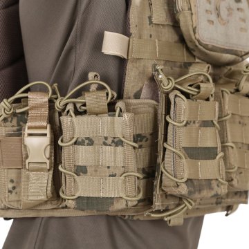 Tactical Balistik Plaka Takılabilen Açık Cepli Jandarma Kamuflaj Hücum Yeleği