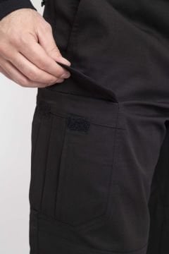 Taktik Kargo Pantolon Erkek Terletmez Dayanıklı 4 Mevsim Siyah