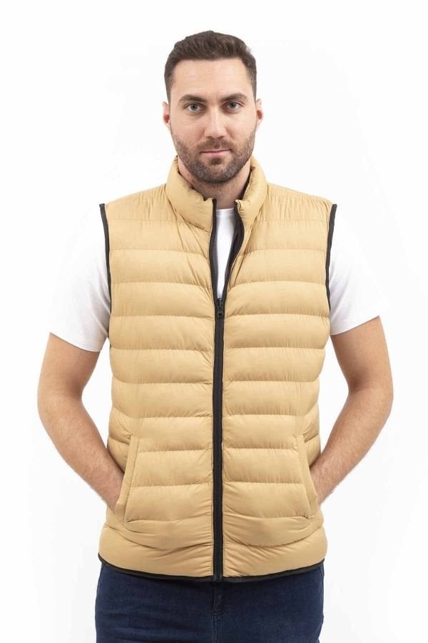 Outdoor Tactical Çift Taraflı Su Geçirmez Yelek Siyah-Bej