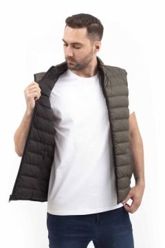 Outdoor Tactical Çift Taraflı Su Geçirmez Yelek Siyah-Haki