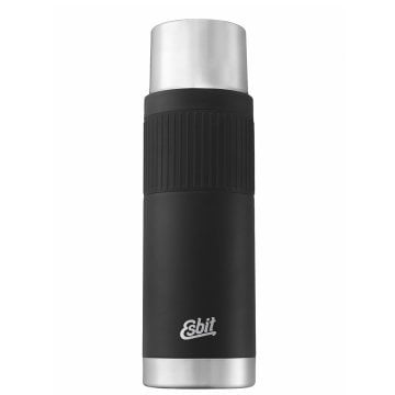 Esbit Sculptor Edelstahl-Thermoskanne Schwarz 1L