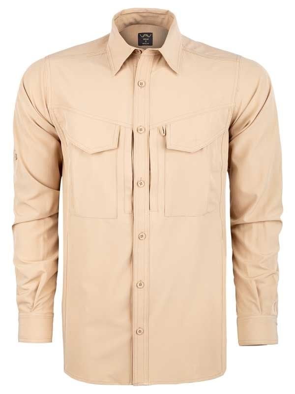 Tactical Outdoor Gömlek Esnek Fit Erkek BEJ
