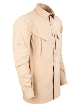 Tactical Outdoor Gömlek Esnek Fit Erkek BEJ