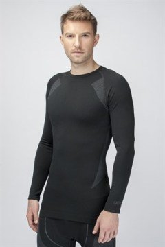 TF Extreme Erkek Seamless Termal Sweatshirt SİYAH