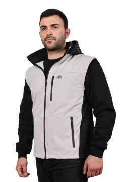 FONKSİYONEL İKİ RENKLİ SOFTSHELL MONT