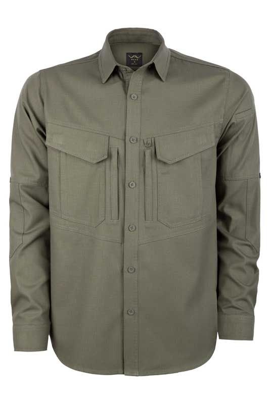 Outdoor Taktik Pamuklu Erkek Gömlek RANGER GREEN