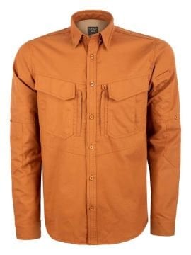 Outdoor Taktik Pamuklu Erkek Gömlek Taba