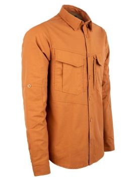 Outdoor Taktik Pamuklu Erkek Gömlek Taba