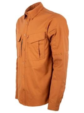 Outdoor Taktik Pamuklu Erkek Gömlek Taba