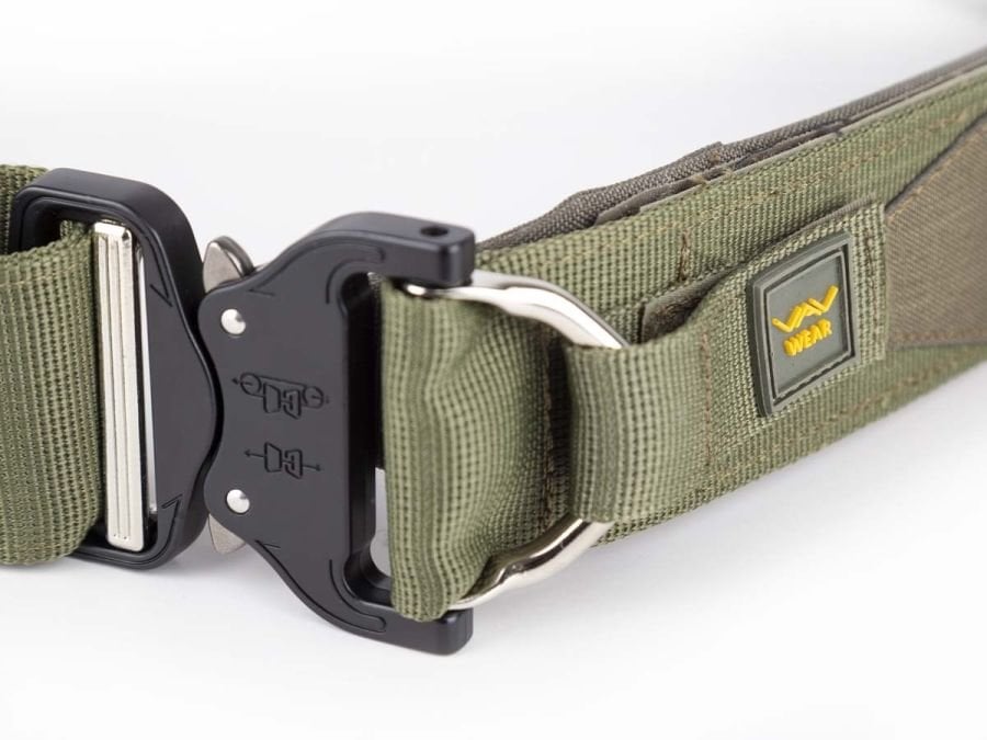 Outdoor Taktik Kemer Dayanıklı Polyester Çelik Haki