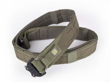 Outdoor Taktik Kemer Dayanıklı Polyester Çelik Haki