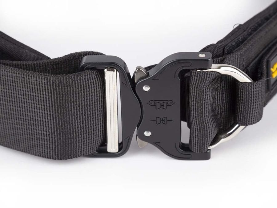 Outdoor Taktik Kemer Dayanıklı Polyester Çelik SİYAH