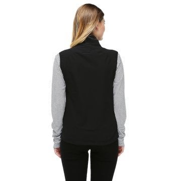 Evolite Neon Softshell Womens Vest - Orange