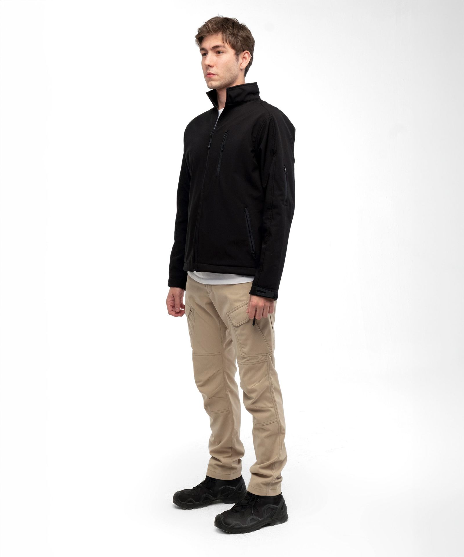 NORTH MOUNTAİN  PAM Softshell Mont SİYAH