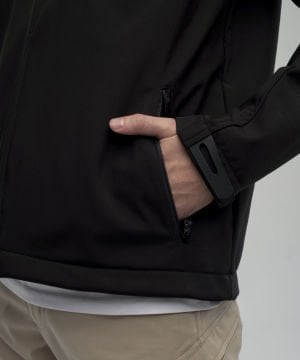 NORTH MOUNTAİN  PAM Softshell Mont SİYAH