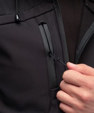NORTH MOUNTAİN  Storm Tactical Softshell Mont SİYAH