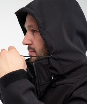 NORTH MOUNTAİN  Storm Tactical Softshell Mont SİYAH