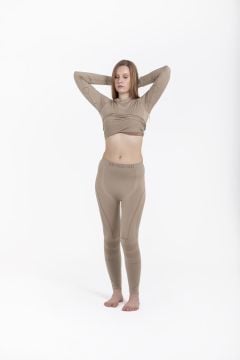 OilCompany Termal İçlik Alt Seamless III. Seviye (BEJ)