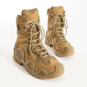 Single Sword Fermuarlı Outdoor Kadın&Erkek Taktik Askeri Bot ve Postal 4 Mevsim SS602 BEJ