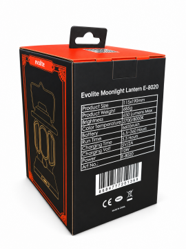 Evolite MoonLight 650 lm Şarjlı Kamp Lambası