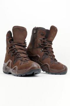 M1491 Vogel Fermuarlı Kahverengi Askeri BotM1491 Vogel Fermuarlı Kahverengi Askeri Bot