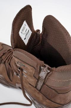 M1491 Vogel Fermuarlı Kahverengi Askeri BotM1491 Vogel Fermuarlı Kahverengi Askeri Bot