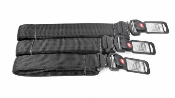 KOBRA TİPİ BEL KEMERİ  SİYAH