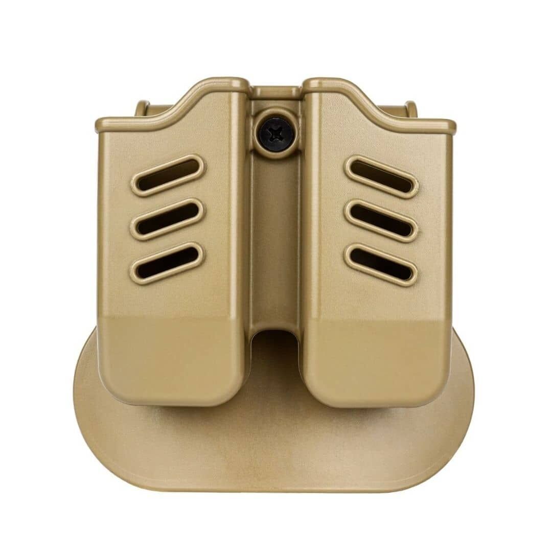 BG Black Grips Taktik Polimer Çiftli Şarjörlük Bej Renk