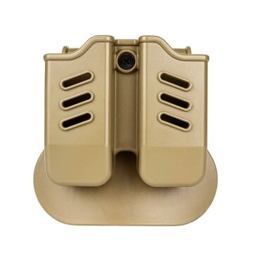 BG Black Grips Taktik Polimer Çiftli Şarjörlük Bej Renk