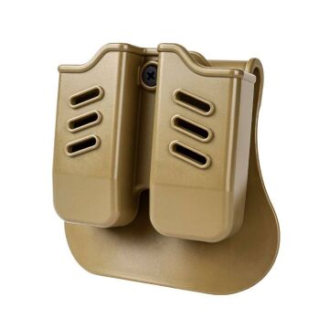 BG Black Grips Taktik Polimer Çiftli Şarjörlük Bej Renk