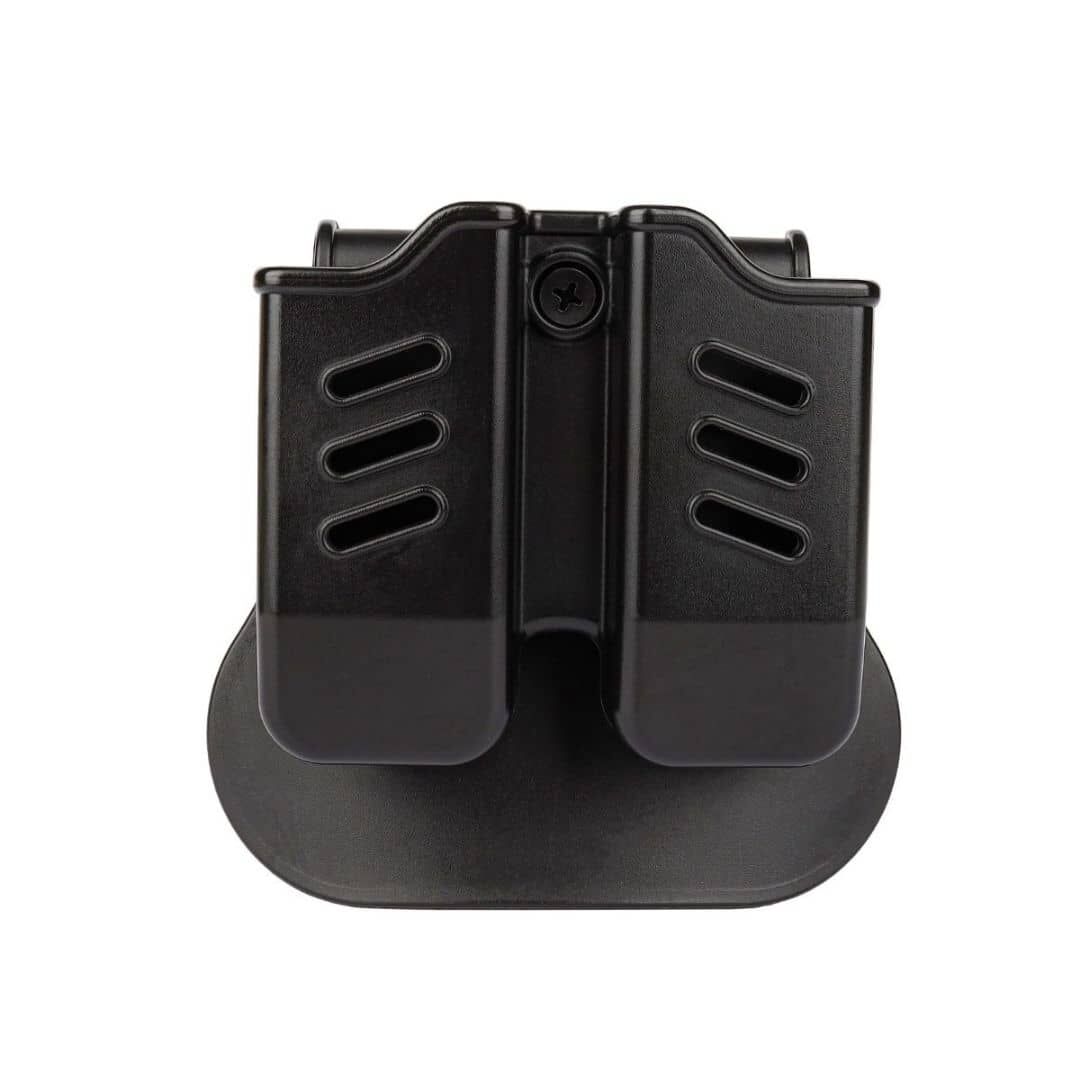 BG Black Grips Taktik Polimer Çiftli Şarjörlük Siyah Renk