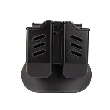 BG Black Grips Taktik Polimer Çiftli Şarjörlük Siyah Renk