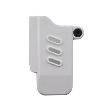 BG Black Grips Taktik Polimer Arkalıksız Tekli Şarjör Kılıfı BEYAZ  Renk