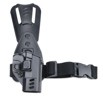 BG Black Grips Tisaş Zigana Taktik Polimer Alçak Taşıma Silah Kılıfı Siyah