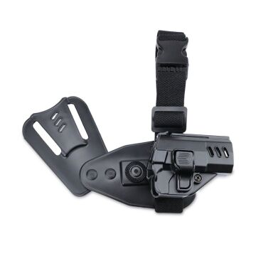 BG Black Grips Tisaş Zigana Taktik Polimer Alçak Taşıma Silah Kılıfı Siyah