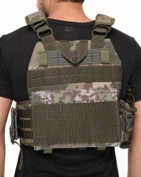 Tactical Balistik Plaka Takılabilen Açık Cepli Kara kuvvetler Hücum Yeleği