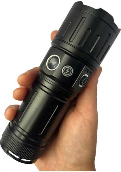 Gold ORİONOR-B51 Şarjzlı Güçlü LED El Feneri(Uzun Menzil)