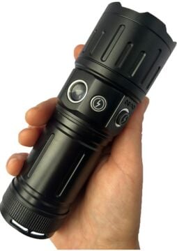 Gold ORİONOR-B51 Şarjzlı Güçlü LED El Feneri(Uzun Menzil)