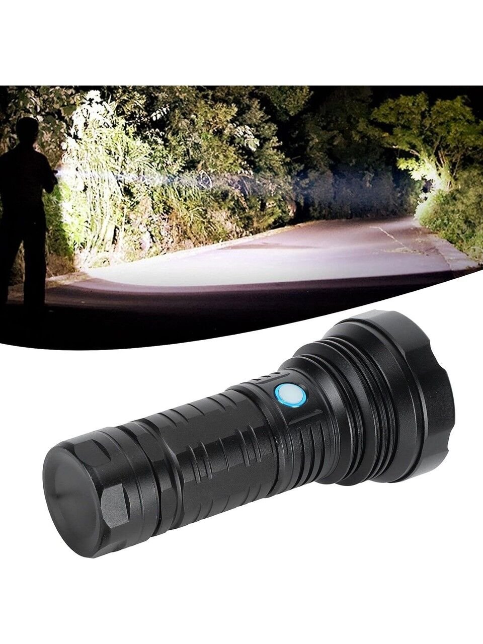 Gold Orion OR-753 Güçlü USB Şarjlı 3000 Lümen El Feneri