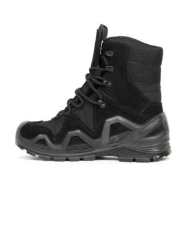 Vogel GUARD  X Fermuarsız Su Geçirmez Suet Deri Siyah Bot