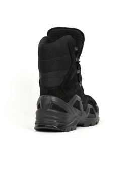 Vogel GUARD  X Fermuarsız Su Geçirmez Suet Deri Siyah Bot