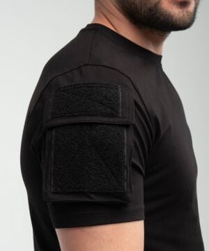 NORTH MOUNTAİN ALFA TAKTİK KOLLARI CIRTLI (PATCH TAKILABİLEN) T-SHİRT - PAMUKLU HAKİ YEŞİLİ TAKTİK T-SHİRT