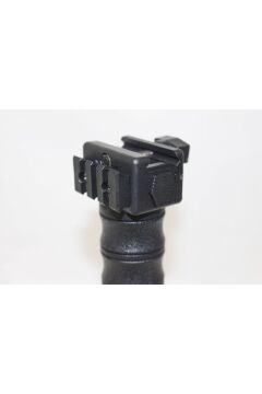 Taktikal Çatal Ayak Bipod - Mat Siyah - Açılır Çatal Ayak - Pikatin Raya Göre Ayarlanabilir.