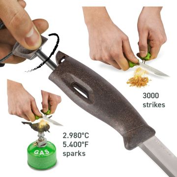 Morakniv Bushcraft LMF Feuerstartermesser